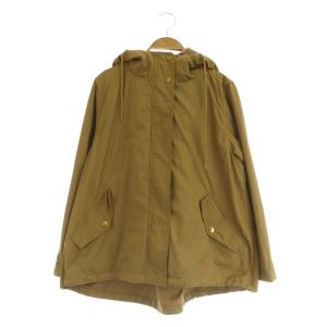 19AW エコファー付きフードミリタリーブルゾン ライナー 36 ベージュ /MY OS