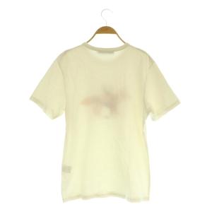 Maison Kitsuné FOX CAFE KITSUNE CLASSIC TEE-SHIRT 半袖Tシャツ ロゴ刺繍 XS オフホワイト