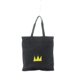 LesportSAC × バスキア Jean-Michel Basquiat トートバッグ ナイロン 黒 ブラック /RI OS