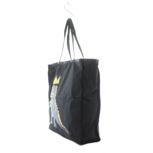 LesportSAC × バスキア Jean-Michel Basquiat トートバッグ ナイロン 黒 ブラック /RI OS