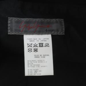 Yohji Yamamoto +NOIR トートバッグ ハンドバッグ カウレザー ブラック /YO31