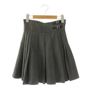 25AW プリーツスカショーパン スカート 0 グレー /HK OS