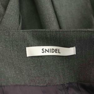 SNIDEL 25AW プリーツスカショーパン スカート 0 グレー /HK OS