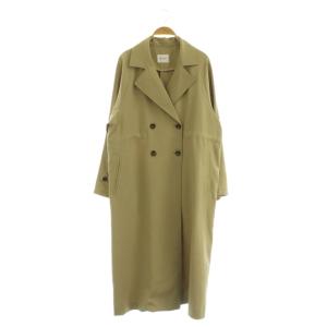 25SS 防花粉/撥水/UVカット ドロストトレンチコート ロング F ベージュ /MY OS