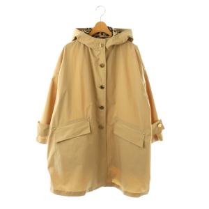 25SS HUMBIE HOOD 撥水オーバーサイズフーデッドショルダーコート 6 ベージュ