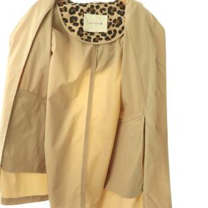 MACKINTOSH 25SS HUMBIE HOOD 撥水オーバーサイズフーデッドショルダーコート 6 ベージュ