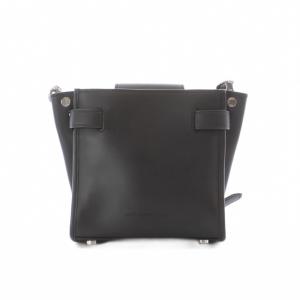 alexanderwang ショルダーバッグ レザー 本革 黒 ブラック チェーン装飾 南京錠付き フラップ開閉 /RI OS