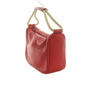 miumiu ハンドバッグ レザー ワンハンドル レッド