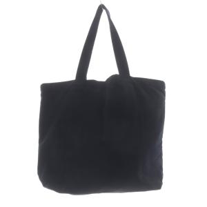 Maison Kitsuné フォックスプリント トートバッグ ハンドバッグ 黒 ブラック /SR