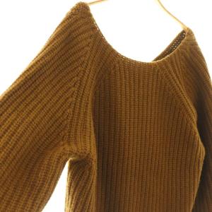 Plage 25AW yak mix loose ニット セーター ブラウン /ES OS