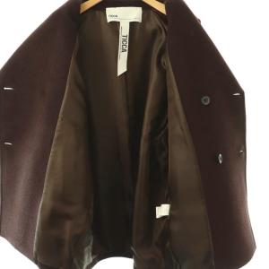 TICCA 25AW Pコート ウール F ブラウン