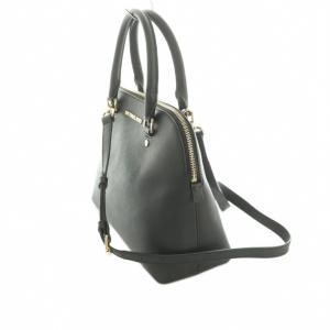 MICHAEL KORS 2WAY ハンドバッグ ショルダーバッグ レザー 紺 /MI OS