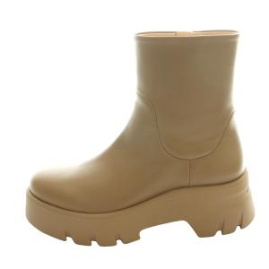 MONTEY VITELLO GLOVE ショートブーツ 39 モカ