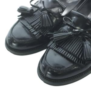 TOD'S タッセル ローファー 37 ブラック