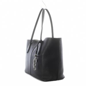 TOD'S JOY トートバッグ ブラック チャーム付