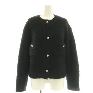 25AW ニットジャケット ブラック