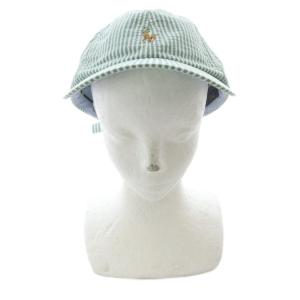 POLO RALPH LAUREN 帽子 シアサッカー ボール キャップ 緑 グリーン /SR
