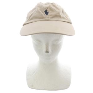 POLO RALPH LAUREN 帽子 コットンチノ ベースボール キャップ ベージュ /SR