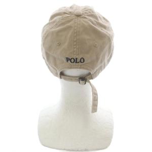 POLO RALPH LAUREN 帽子 コットンチノ ベースボール キャップ ベージュ /SR