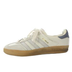 ビューティアンドユース別注 GAZELLE INDOOR スニーカー ローカット レザー US5 ホワイト