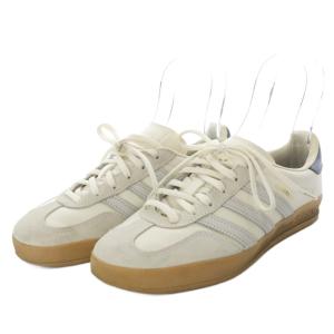 adidas Originals ビューティアンドユース別注 GAZELLE INDOOR スニーカー ローカット レザー US5 ホワイト