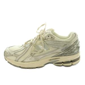 25AW スニーカー US6.5 ホワイト シルバーカラー U1906RCN