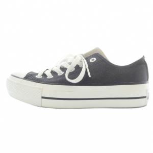 ALL STAR PLTS GLITTER OX スニーカー 23.5cm 黒 ブラック 5SE094