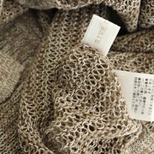 RIVE DROITE RIVEDROITE リブドロワ 24SS サイドスリット2WAYカーディガン ニット F ブラウン /DF OS SH