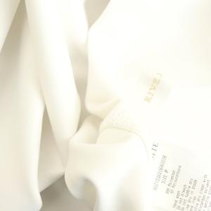 RIVE DROITE RIVEDROITE リブドロワ カットジョーゼットプルオーバー カットソー F ホワイト /DF OS SH