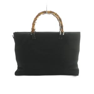 GUCCI バンブーハンドル ハンドバッグ 黒 001・1875 /MI OS OH
