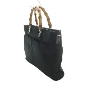 GUCCI バンブーハンドル ハンドバッグ 黒 001・1875 /MI OS OH