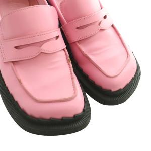 CAMPER テイラー TAYLOR スクエアトゥ レザーローファー 37 ピンク /SS OS