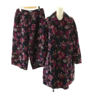 セットアップ 花柄 M ピンク