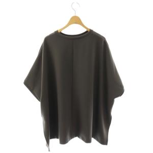 ADORE 24SS マットストレッチダンボールカットソー プルオーバー 38 グレー /HK OS