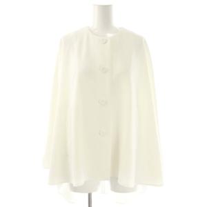 24SS 2WAYダブルクロスジャケット ノーカラー 38 オフホワイト /DO OS