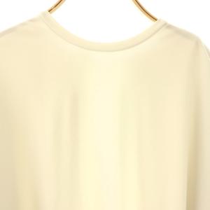 ADORE 24SS マットポンチカットソー M アイボリー ホワイト 無地 ラウンドネック ドルマンスリーブ /OK