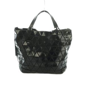 BAOBAO ISSEY MIYAKE 2WAY ショルダーバッグ ハンドバッグ 幾何学模様 黒 /MI OS