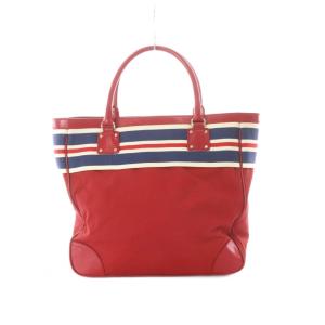 kate spade new york トートバッグ リボンモチーフ ストライプ柄 /RI OS