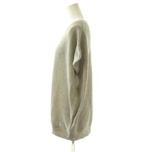 Lisiere L'Appartement 24SS Mesh Knit トップス サマーニット セーター 半袖 F グレー /ES OS
