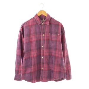 Check Shirt シャツ チェック柄 F ピンク マルチカラー /ES OS