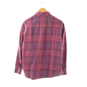 REMI RELIEF Check Shirt シャツ チェック柄 F ピンク マルチカラー /ES OS