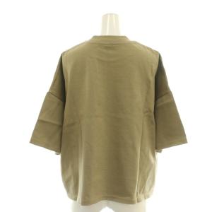 MACKINTOSH オーバーサイズ ボックス ムジカットソー ワイドTシャツ 8 カーキ /MY OS