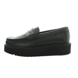 caminando PLATFORM LOAFERS ローファー レザー 厚底 7 24.0cm 黒 2312W /MI OS