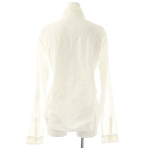 plantation PL91FJ632 コットン長袖シャツ M ホワイト /ES OS