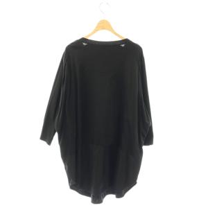 plantation PL12JJ174 コットン長袖チュニック 2 ブラック /ES OS