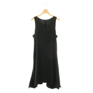 YOHJI YAMAMOTO ノースリーブワンピース ロング 2 ブラック /MY OS
