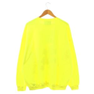 MILKBOY KEEP IT GREEN プリントスウェット カットソー 長袖 XXL イエロー マルチカラー /DO