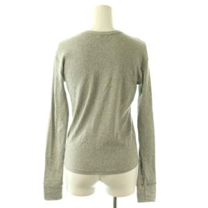 SEA HENRY NECK L/S TEE カットソー 長袖 F グレー /DO OS