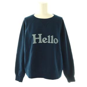 HELLO SWEAT L/S URAKE DYED スウェット 00 ネイビー4