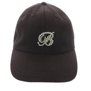 CAP PEARL BEADS ブラウン